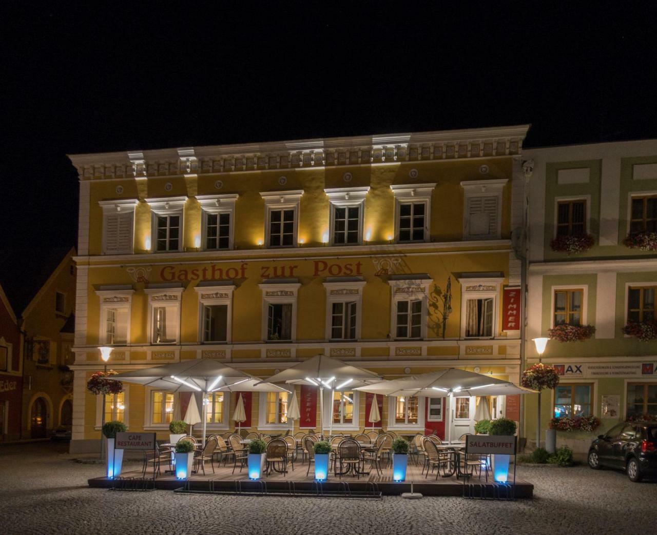 Hotel Gasthof Zur Post Obernberg am Inn Bagian luar foto